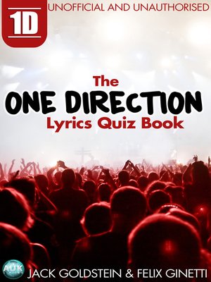 cover image of 1D: The One Direction Lyrics Quiz Book